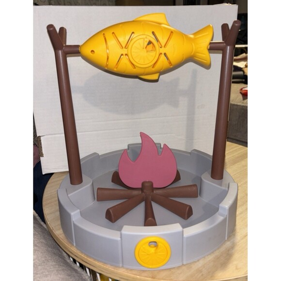 Petpals Other - Grilled Fish Campfire Cat Treat Dispenser Feeder Interactive Cat Toy 11" tall